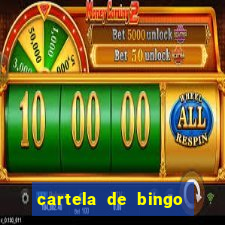 cartela de bingo 75 para imprimir